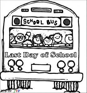 דף צביעה אוטובוס תלמידים בסיום שנה 1jpg