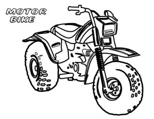 דף צביעה אופנוע עם כיתוב 1jpg