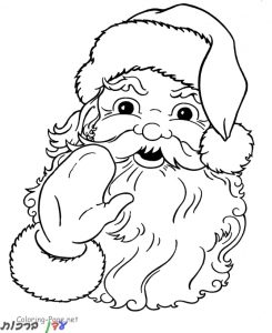 דף-צביעה-סנטה-קלאוס-אומר-שלום-בחג-המולד-1.jpg